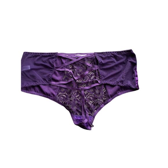 Women Ella Lust Plus Size 4XL Lingerie Set with Bra And Panties Sexy Purple NWOT - Picture 3 of 7
